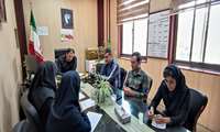 برگزاری جلسه با واحد درآمد مرکز آموزشی درمانی شهید رجائی به منظور بررسی و رفع مشکلات